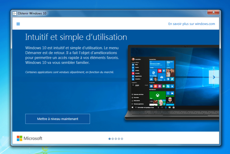 Passer De Windows 7 à Windows 10 Gratuitement 7694