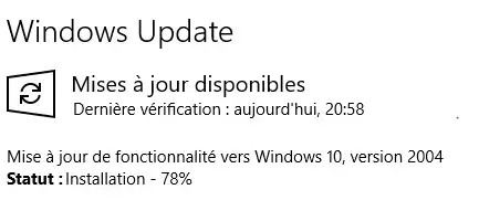 Windows 10 version 2004 Build 19041